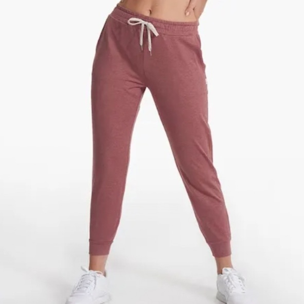 Vuori Dusty Rose Track Joggers